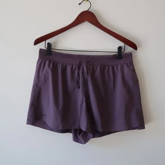 Purple Running Shorts Large - Picture 1 of 4
